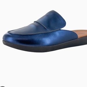 Fitflop Serene Metallic Leather Mule